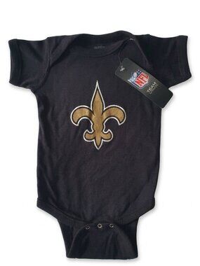 NFL New Orleans Saints Baby Bodysuit NWT 3–6M | Outerstuff